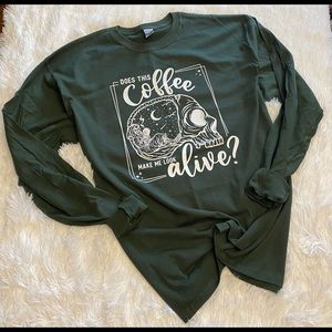 Does this coffee make me look alive ??